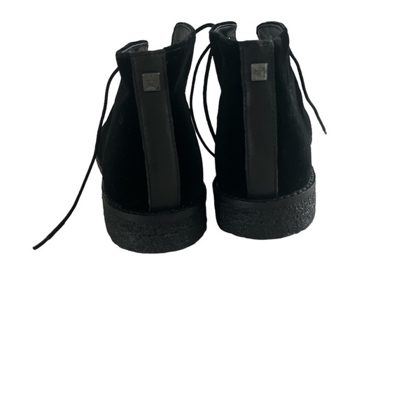 Mark Fisher LTD Dixie Black Velvet Shoe boots - Picture 10 of 11